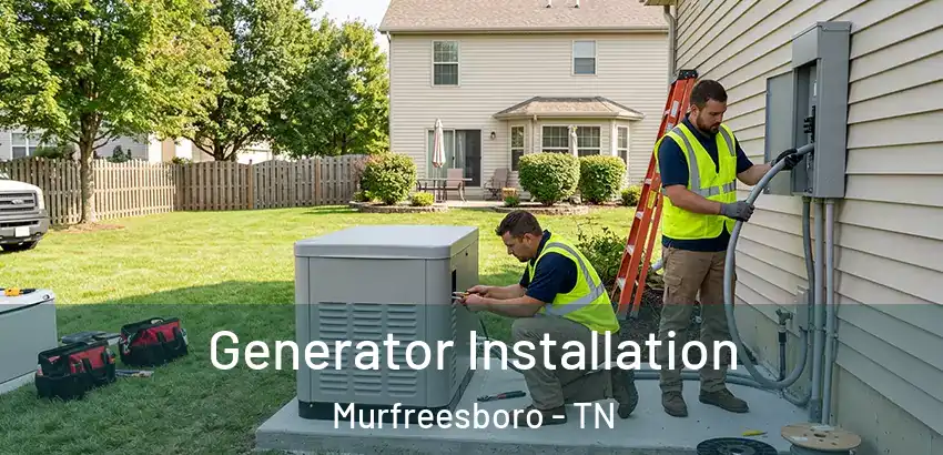  Generator Installation Murfreesboro - TN