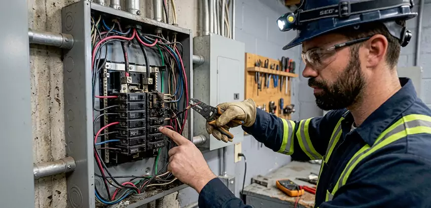 Breaker Box Short Circuit Repair in Murfreesboro