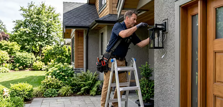 Outdoor and Exterior Light Fixture Installation in Murfreesboro