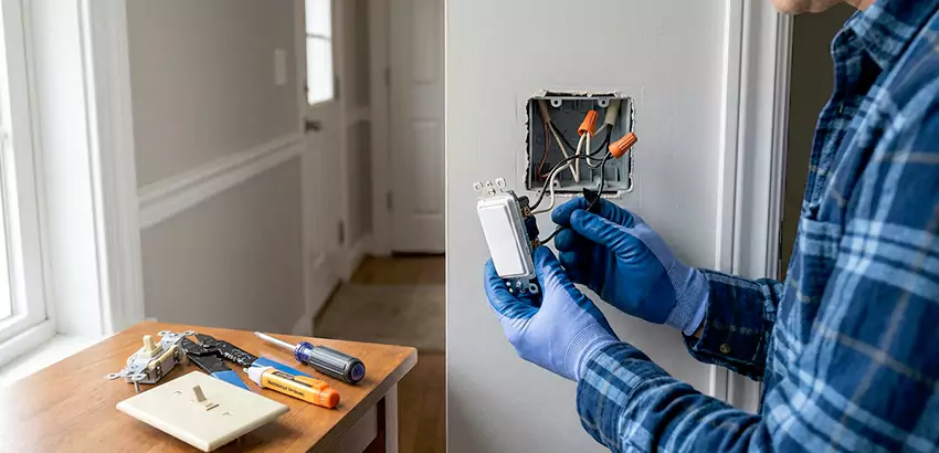 Motion Sensor Light Switch Replacement in Murfreesboro