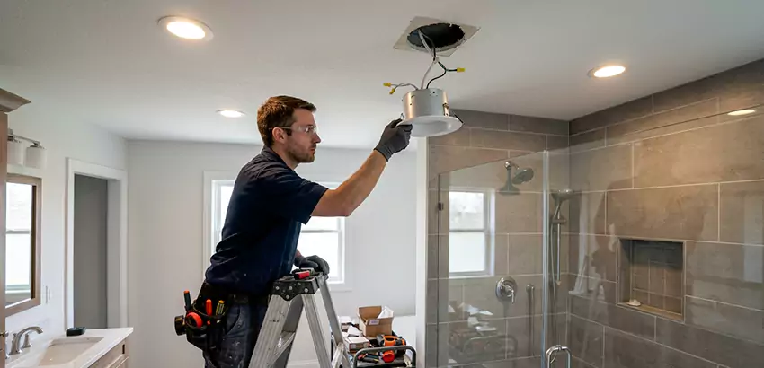Bathroom and Shower Recessed Lighting Installation in Murfreesboro