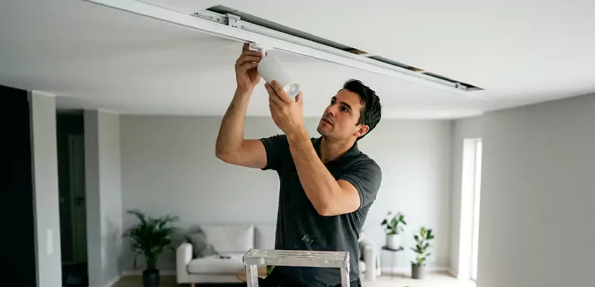 Recessed Track Lighting Installation in Murfreesboro