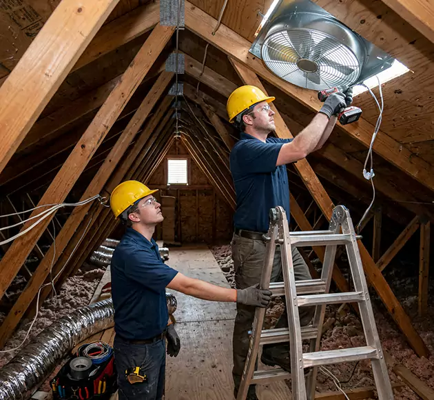 Professional Attic Fan Installation: Your Local Ventilation Team in Murfreesboro, TN